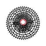 JFOYH 10 Speed Ultralight Cassette for MTB, 11-50T Compatible with Shimano/SRAM/FSA HG Hub Driver...
