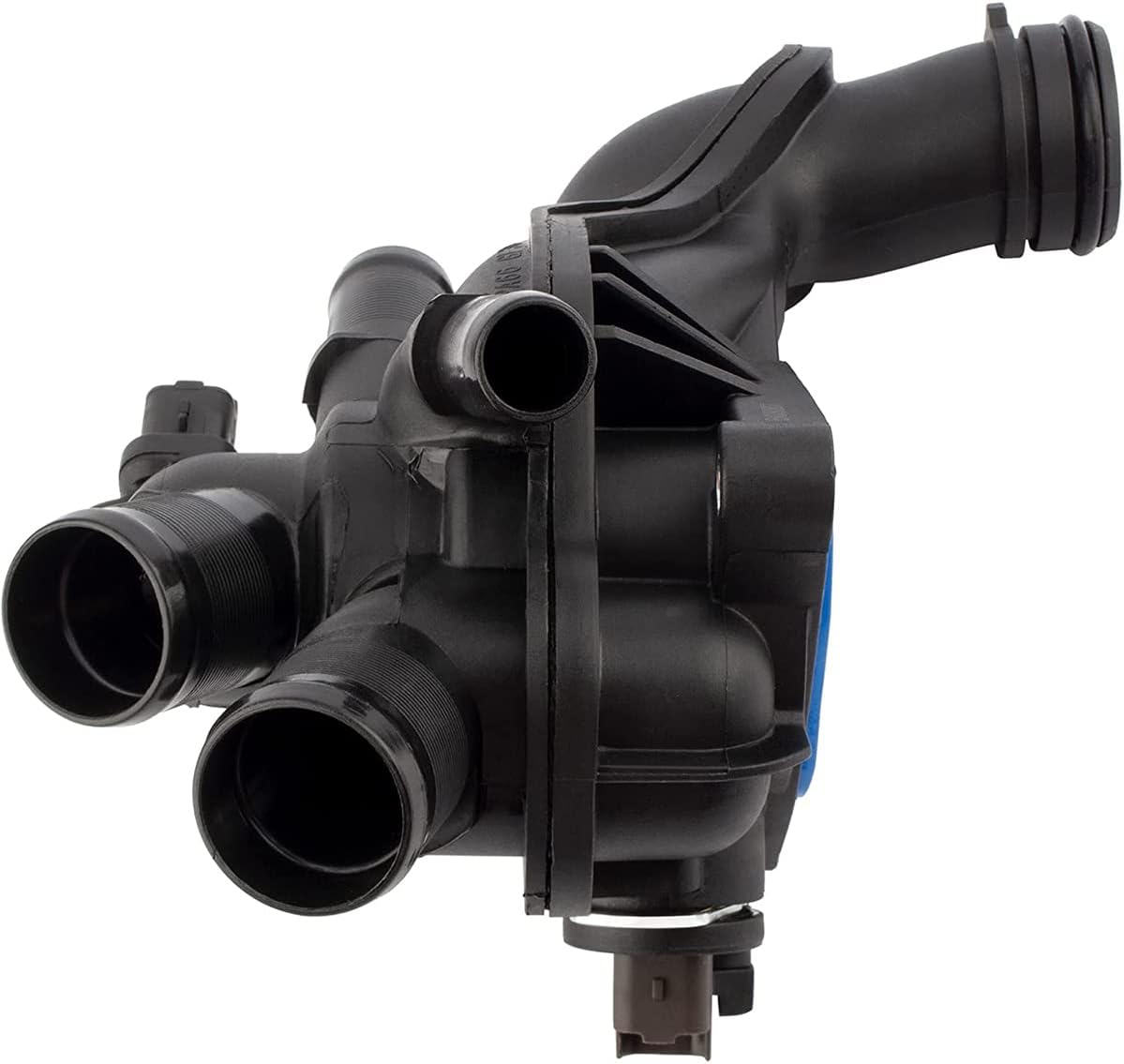 Engine Coolant Thermostat Assembly For Mini Cooper 2007-2013, Cooper Cuntryman 2011-2013, fit L4 1.6L Only, with Sensor, Replace＃ 11538699290, 11537534521, V20990174, 1336Z6 902-812, 902812