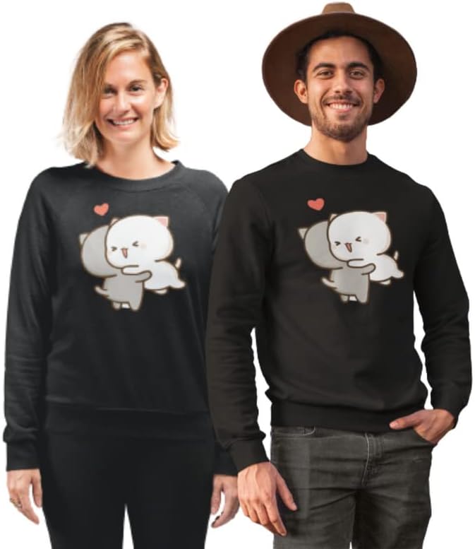Looky Wooky Bubu Dudu Cute Couple Hoodie for Couple | Hoodies for Women | Hoodies for Men | Winter Wear for Women Men