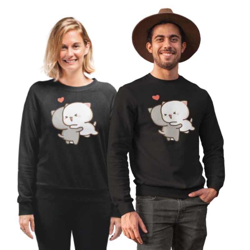Looky Wooky Bubu Dudu Cute Couple Hoodie for Couple | Hoodies for Women | Hoodies for Men | Winter Wear for Women Men