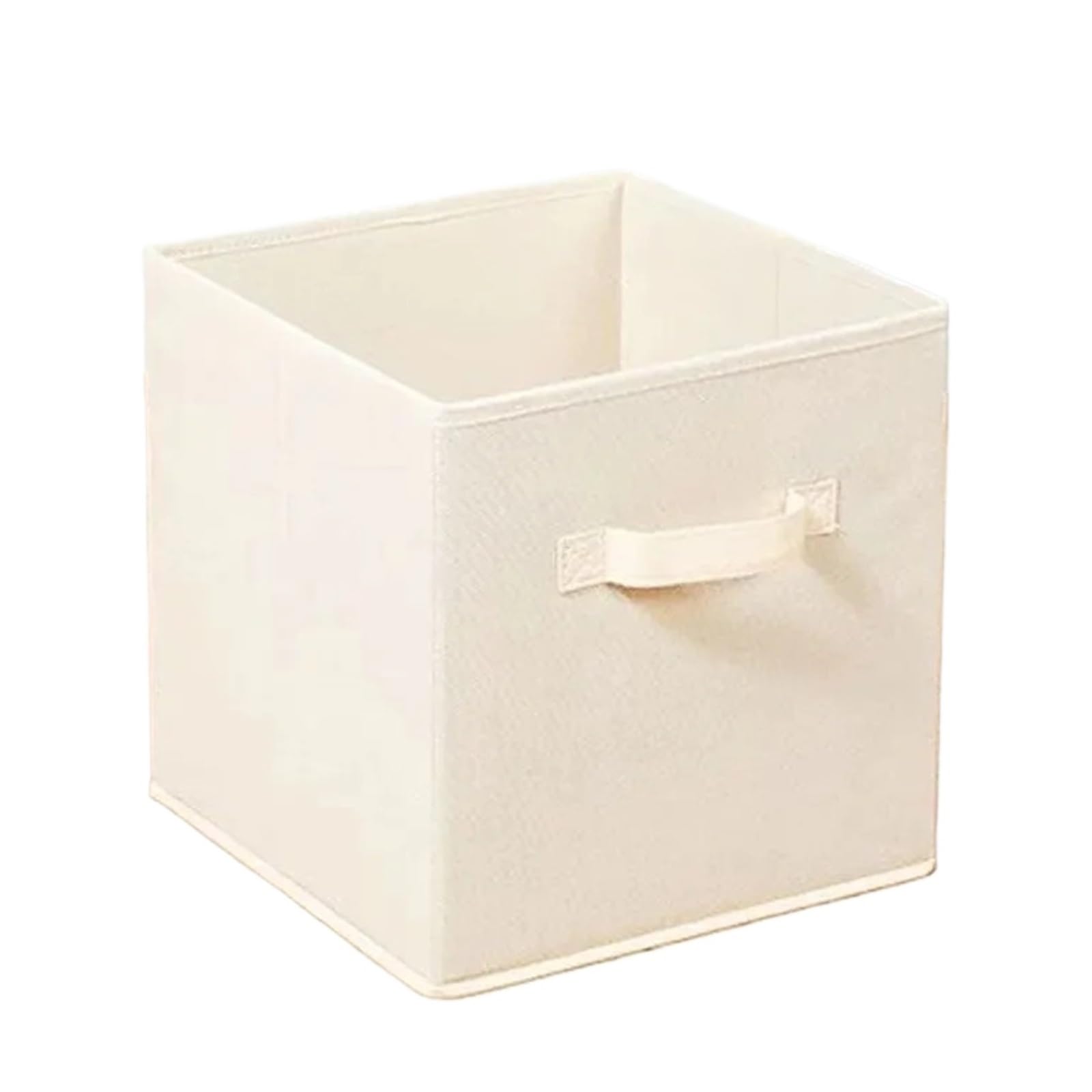 ZHSOAO 2PCS Cube Non Woven Fabric Storage Bin Collapsible Box Home Supplies, Organizer Cabinet Drawer Organization for Clothing Bedding Blankets(Blue)