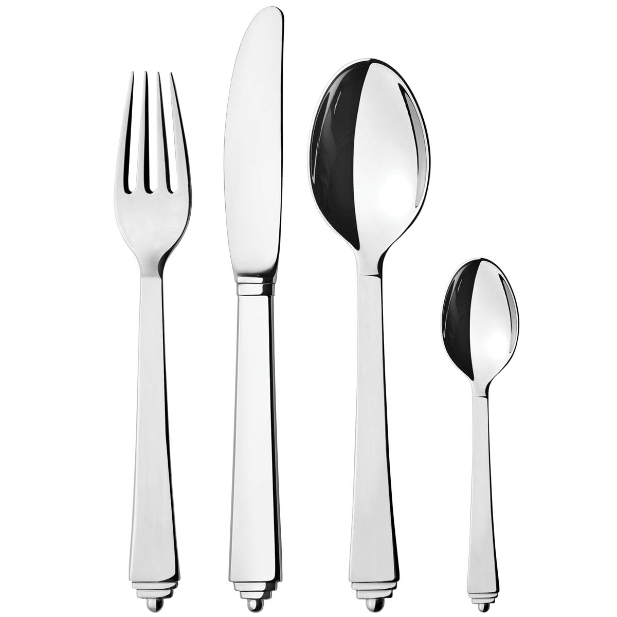 Amazon｜「 Georg Jensen 」 カトラリーセット 4本セット 1人用
