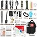 238Pcs Emergency Survival Kit and First Aid Kit, Professional Survival Gear Tool with Tactical Molle Pouch and Emergency Tent for Earthquake, Outdoor Adventure, Camping, Hiking, Hunting