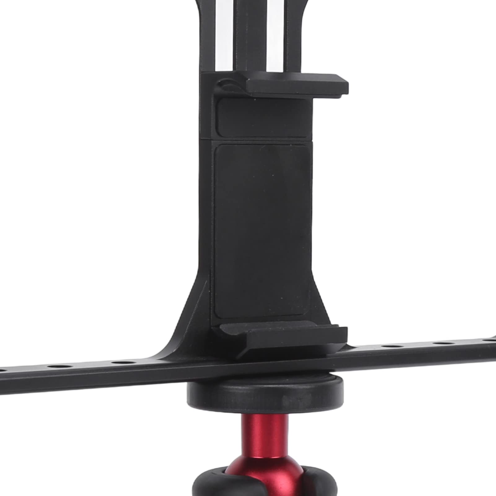 Equipo de Vídeo para Teléfono Inteligente, Duradero, Resistente, Estabilizador de Vídeo, Kit de Trípode para Teléfonos Móviles Universales, Aleación de Aluminio Negro, Ideal para Grabación de