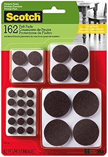 Scotch Brand Felt Pads, By 3M, Great for protecting floors, Protectors, Assorted Furniture