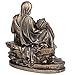 Veronese Design 3 Inch The Pieta Polystone Hand Painted Bronze Finish Religious Figurine Home Decoration