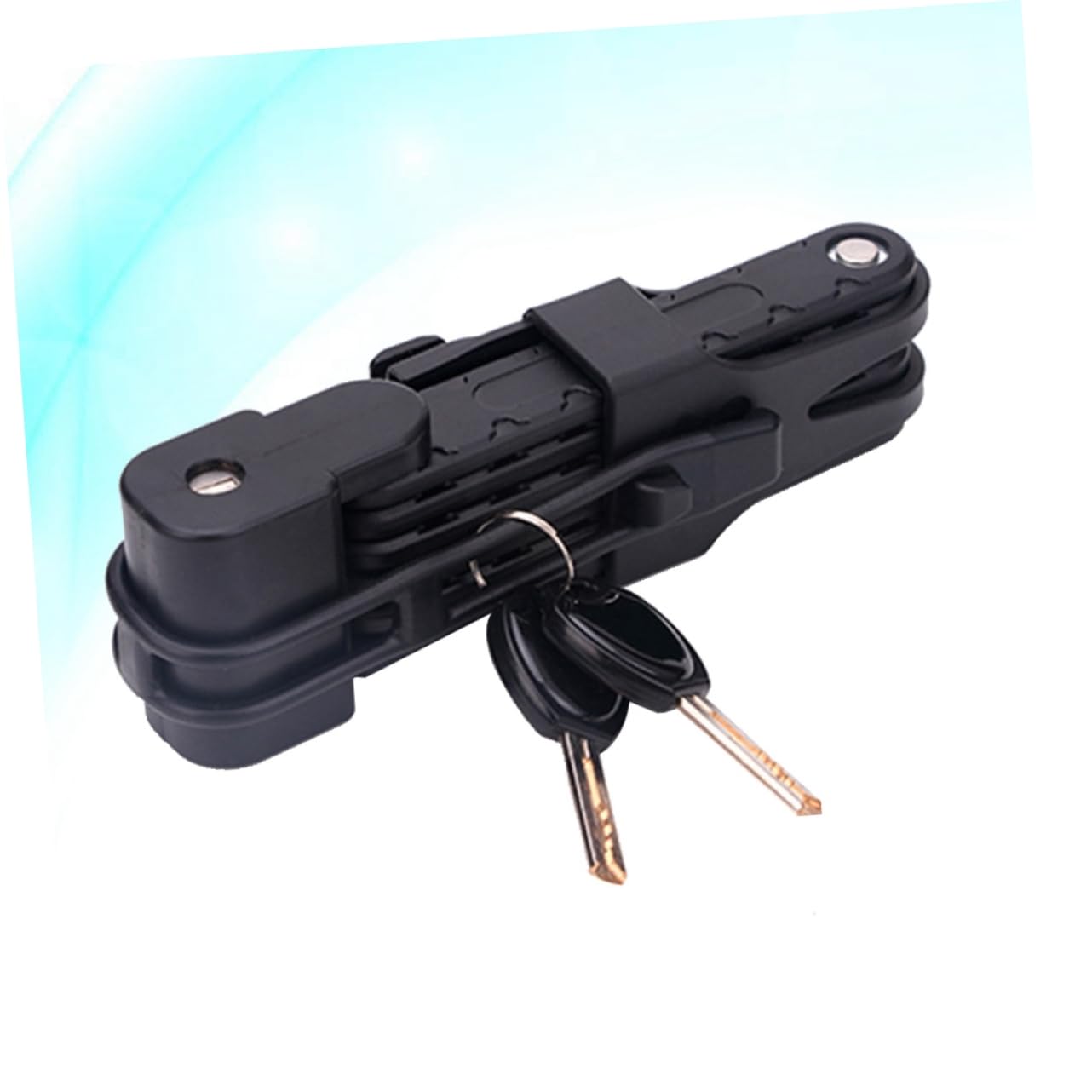 Candado Plegable de Acero para Bicicleta, Antirrobo y Combinación