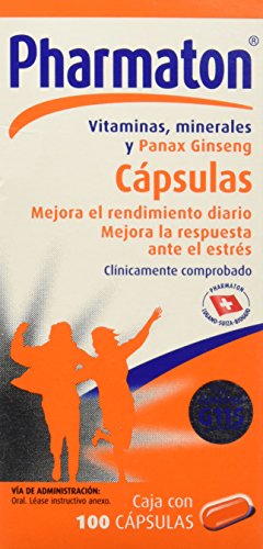 Pharmaton | Multivitamínico [ Precios, Guía de Uso y Opiniones ]