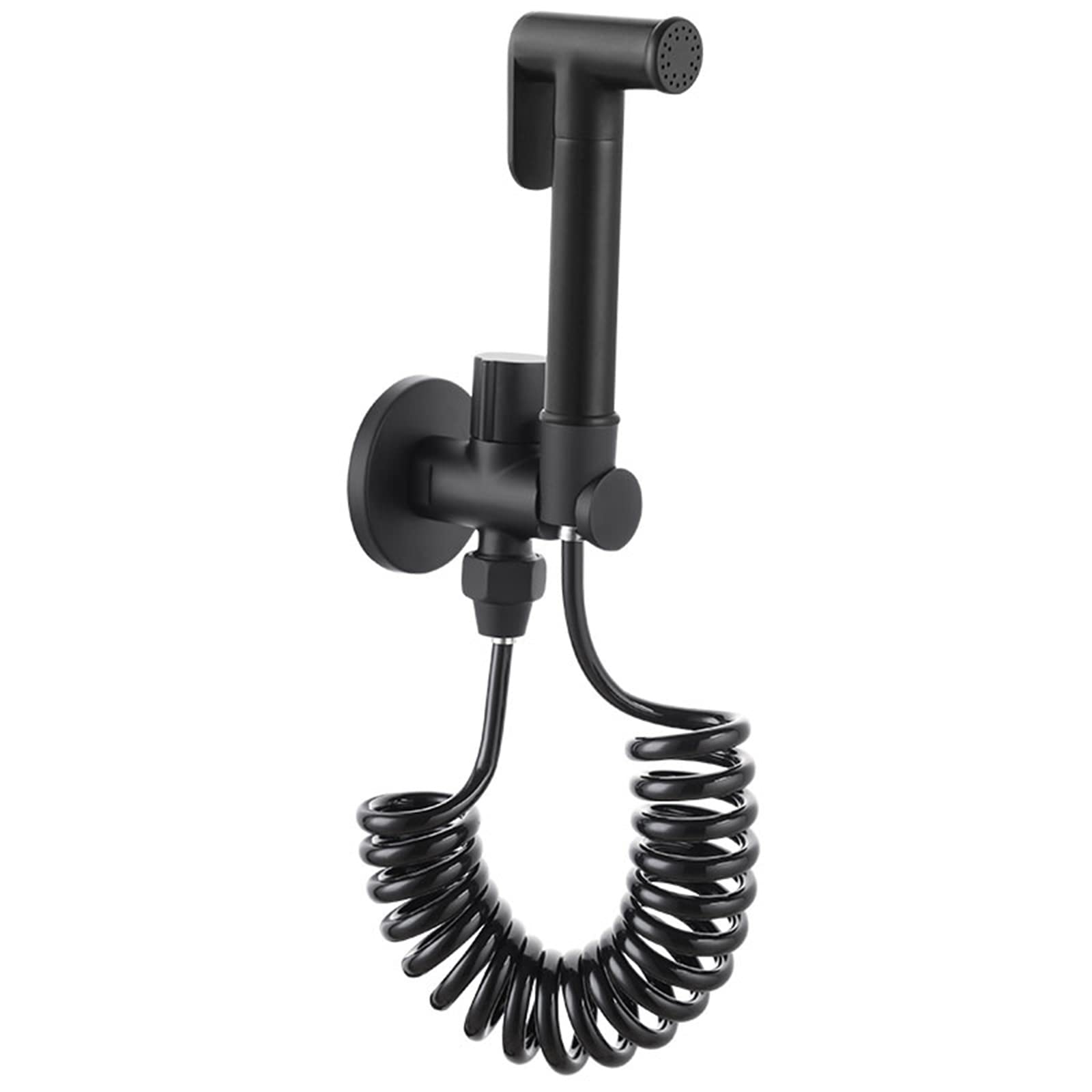 Pulverizador de mano de latón for inodoro, pulverizador de pañales de tela for bebés, accesorio portátil con manguera for lavado femenino, lavado de mascotas, fácil de instalar, manguera de 3 m(2m Hos