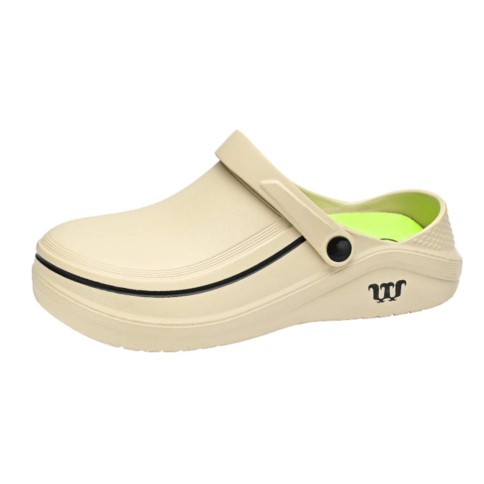 Zuecos de trabajo antideslizantes para hombre y mujer, zapatos de chef de jardín, ligeros, impermeables, para enfermera, cocina, restaurante, servicio de alimentos, zapatos de cocina
