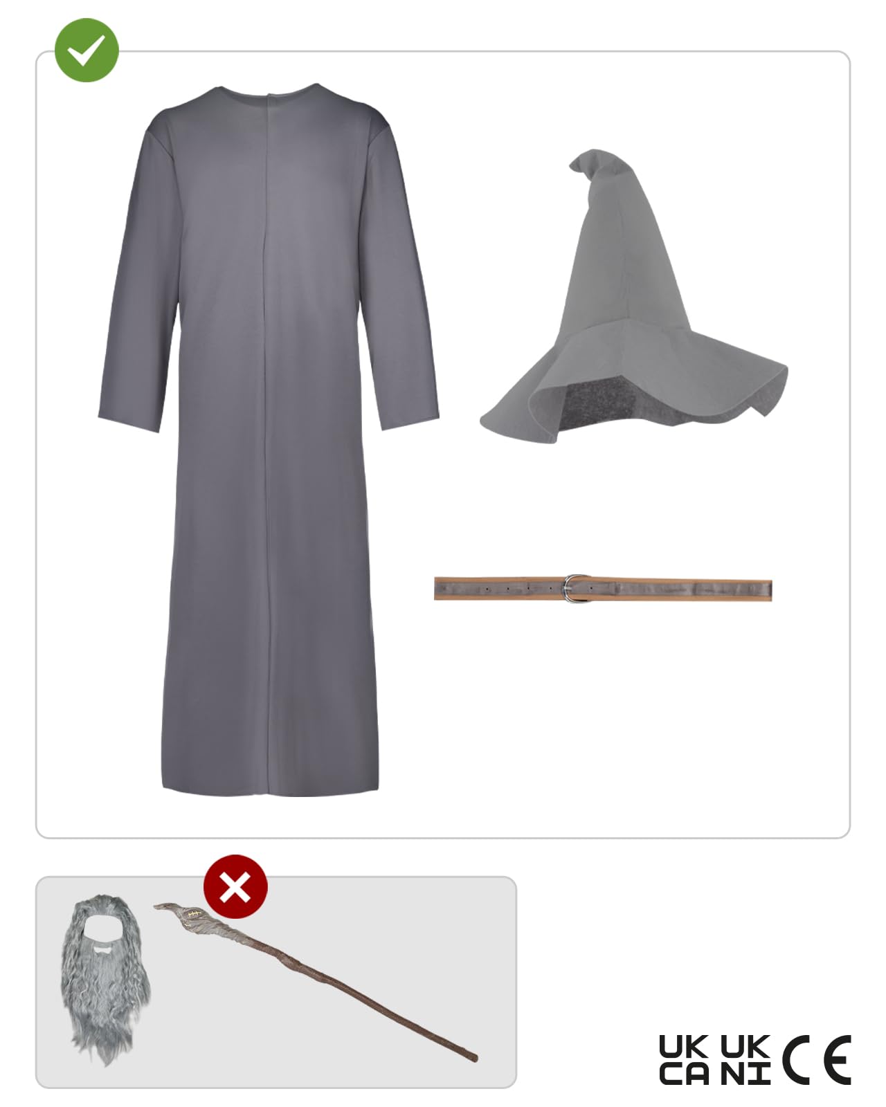 Funidelia | Déguisement Gandalf - Le Seigneur des Anneaux 100% OFFICIELLE pour garçon Le Seigneur des anneaux, Films et Cinéma, Hobbit, Magiciens