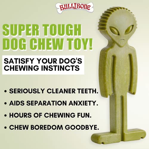 Image of Bullibone Alien Bone: Chew Toy for Aggressive Chewers and Large Dogs