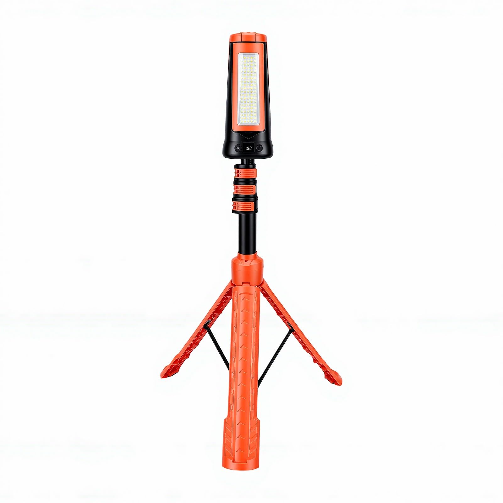 SUNGOOYUE Luz De Camping, Linternas Eléctricas Gancho De Base Salida USB Tipo C Luz De Trabajo De Carga con 3 Paneles Giratorios para Carpa Garaje De Emergencia para Acampar, Magnético Recargable De