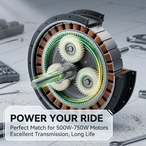 Planetary Gear Motor, E Motor Gear Clutch Kit, 36 Teeth E Wheel Hub Motor Planetary Gears for Electric 500W 750W : Sports & Outdoors