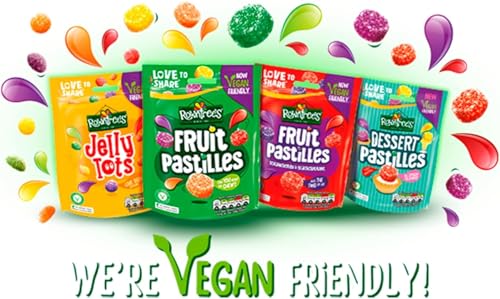 Rowntree's Fruit Pastilles Fresa y Grosella 143g 3 Pack miniatura 3