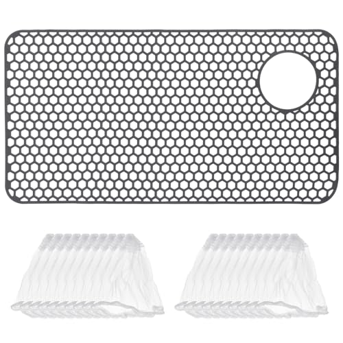 Protector para fregadero de cocina de silicona 28.3x14.4 in miniatura 2