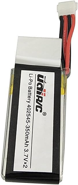 Fytoo Accessories 3PCS 3.7V 350mah Li Battery +1pcs 3 in1 Balance Charger + 3pcs Conversion Cable for UDI U818A WiFi FPV U845 U919 U919A U945A WiFi Rc Quadrotor Spare Parts RC Drone Battery