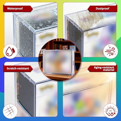 Acrylic Protector Case for ETB, Dustproof Acrylic Display Case - 4