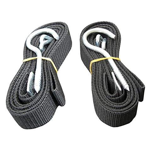 FITOOL Kayak Storage System, Canoes Wall Rack Holders, Adjustable Storage Straps Garage Hangers, 100LBS(45KGS) Weight Capacity, Skiing Board, Ladder, Canoes, Kayak Wall Mount Storage System Cover