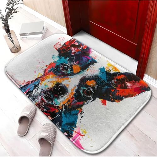 Tapis de bain en mousse à mémoire de forme chien moderne VCSFR L - 7