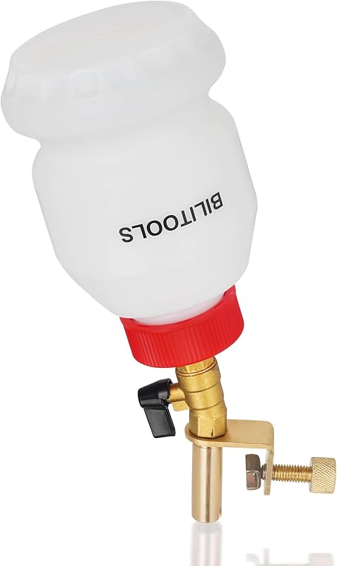BILITOOLS 1L Brake Fluid Refilling Bottle Brake Cylinder Bleeder Dispensing | Universal Fit, Easy Operation Automotive Tool for Cars, Motorcycles, ABS Systems