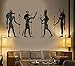 pegatinas de pared Gran Decoración Egipto Egipcio Dioses Habitación Arte Cartel Moderno Ornamento Anubis Ra Seth Apis