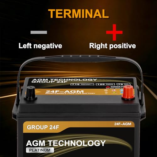 Daakmax Platinum AGM Group 24F Battery
