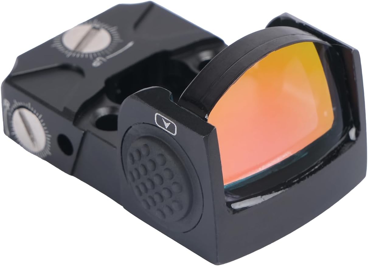 UL3 Red Dot Sight 1x22mm 3 MOA Reticle (RMR Pistol Cut) Reflex Pistol Sight 20mm Picatinny Mount Included