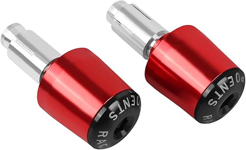 HAONEL Pesos universales para manillar de motocicleta, 78 pulgadas, 0.866 in, compatibles con Ninja 400 650 1000 KLR 650 Z900 Z650 Z900RS ZX10R ZX6R