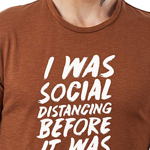 Image of Free Authority Printed Regular Fit Cotton Men's T-Shirt