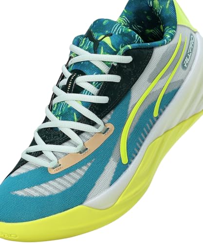 Puma Scarpe Da Basket All-Pro Nitro Hoops Dreamz Unisex, Tropical Blue Peaceful, 42 Eu - 8