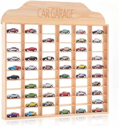 Seenelling Wooden Display Case for Hot Diecast Wheels