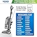 VEVA Premium Vacuum Filter Set with 2 HEPA, 4 Foam, 4 Felt Filters for Shark Rotator Navigator Duoclean Lift-Away Upright Model NV650, 650W, 651, 652, 750W, 751, 752, 831, 835; AX950, 951 & 952