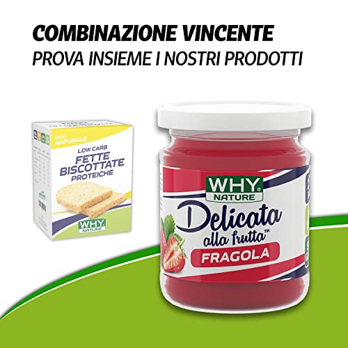 WHY NATURE FETTE BISCOTTATE PROTEICHE - Snack Proteici Senza Glutine - Ideali Con Crema Proteica - Gusto Naturale - 120 gr - 4