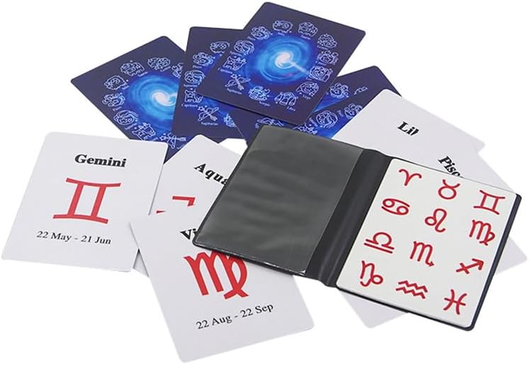 SUMAG 12 Constellation Prophecy Cards Magic Tricks Prediction Magic Close up Street Gimmicks Mentalism Prop Illusions Comedy Accessory