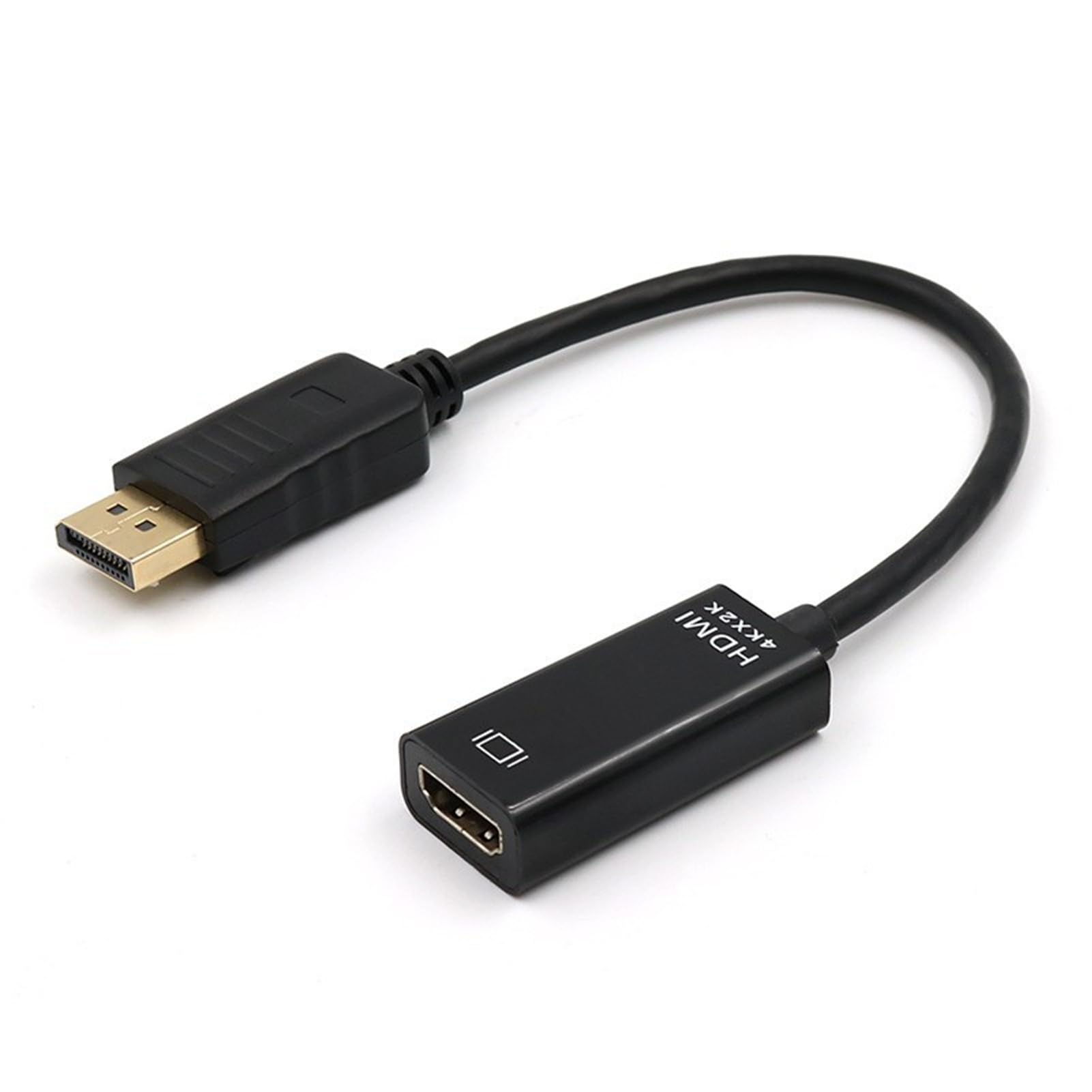 2 pièces câble Adaptateur vidéo DP vers HDMI 4K2K Ordinateur TV/projecteur Grand
