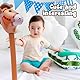 BinXiaoQin 2 Stück Aufblasbares Pferd,Pferdekopf Horse Aufblasbares,Steckenpferd Aufblasbar Kinder,Steckenpferd Basteln Ballon,Hobby Horsing Aufblasbares Horse Bastelset Braun