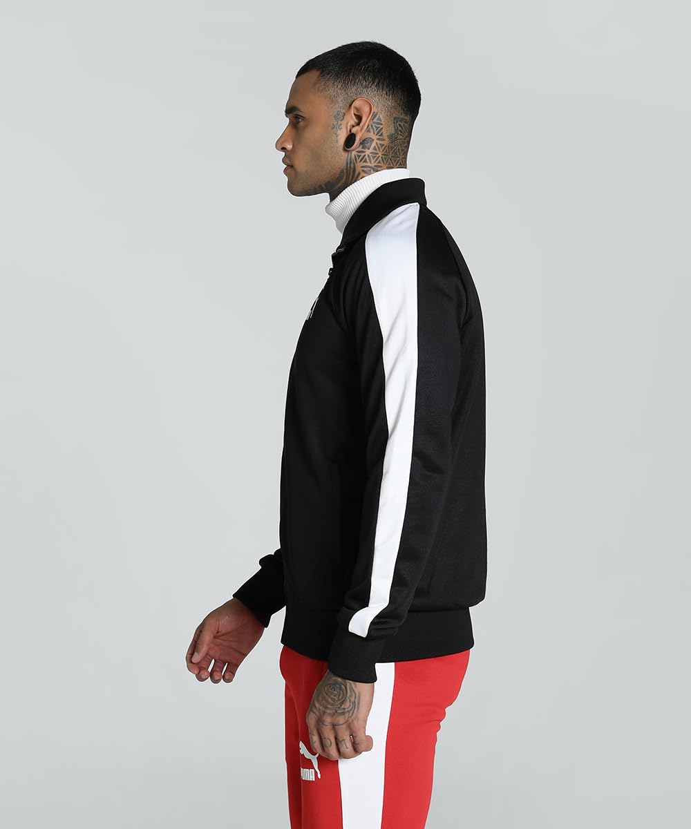 Puma Men's A-Line Coat (631447_Black - Image 2 thumbnail