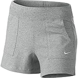 Nike Mädchen Oberbekleidung N40 Jersey Shorts, grau, M