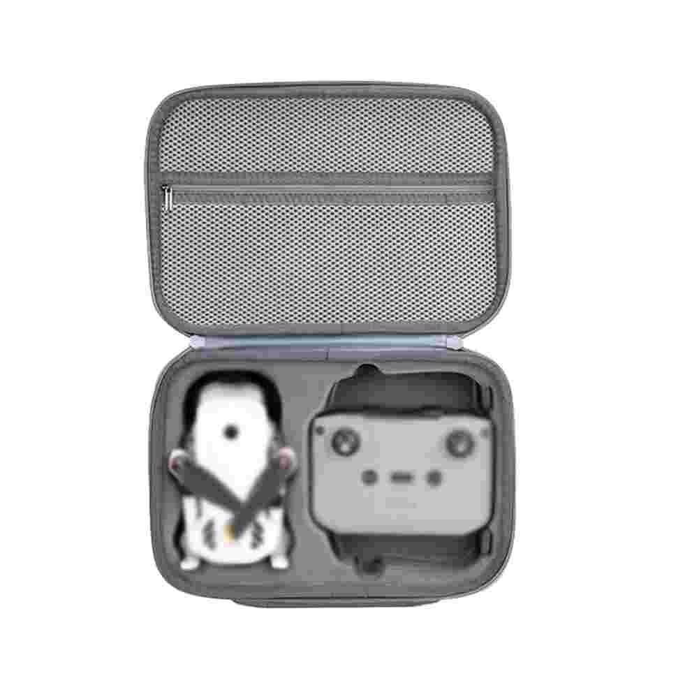 Bolsa de hombro protectora para DJI Lito X1, funda rígida de EVA impermeable con compartimentos organizados, almacenamiento a prueba de caídas para viajes y viajes, gris
