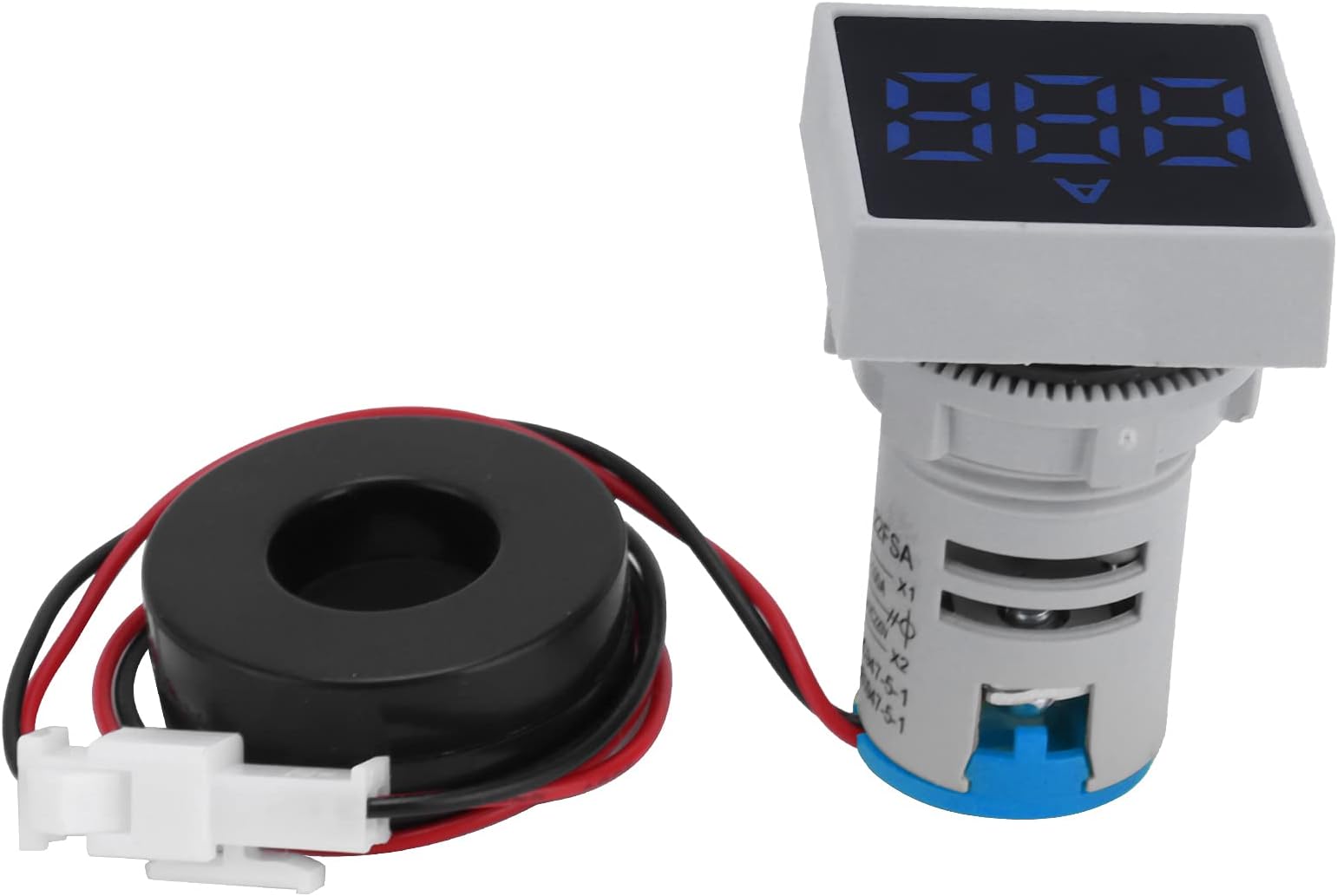 Digital Current Meter, Low Power Consumption Convenient Mini Digital Ammeter for Outdoor Use for Clear Display(blue)