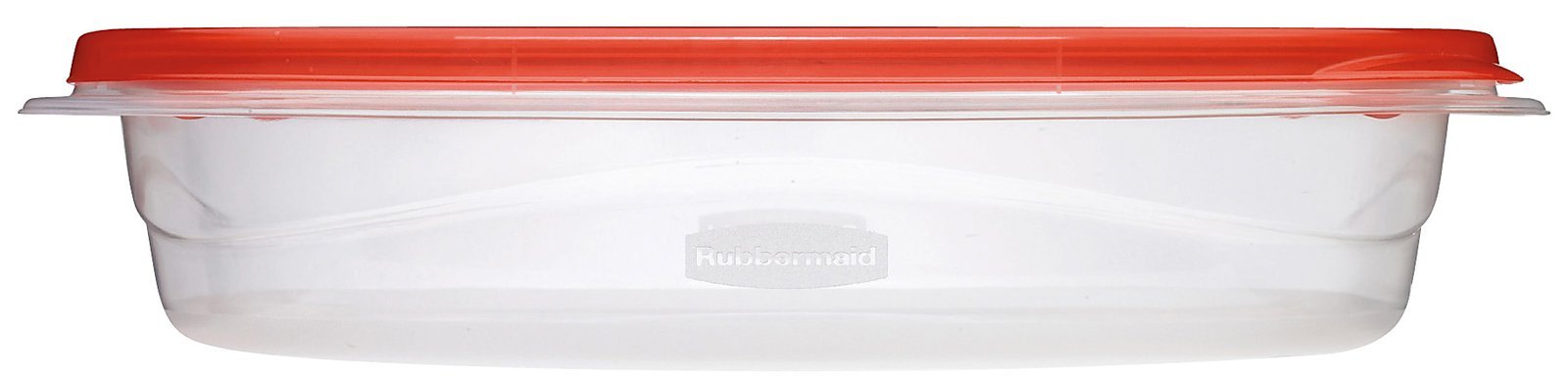 TakeAlongs Rectangular Food Storage Containers, 4 Cup, Tint Chili, 2 Count
