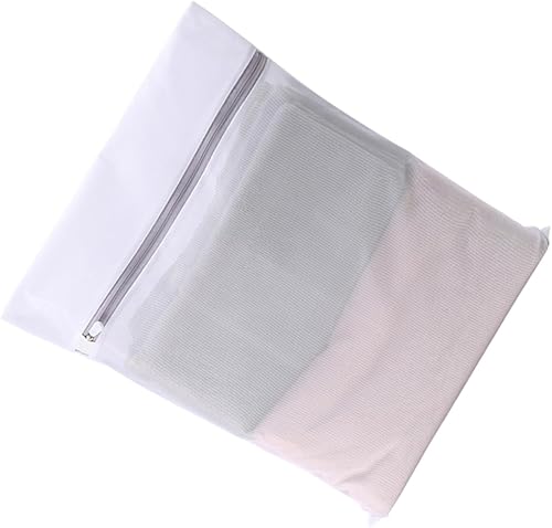 Juego de bolsas de malla para lavandería, 4 unidades, 15.7x11.4 in, con cremallera, bolsa de lavadora para ropa fina, ropa delicada, embalaje de