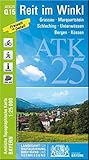reit im winkl ski  Blatt Q15 Reit im Winkl 1:25 000 (ATK25 Amtliche Topographische Karte 1:25000 Bayern)