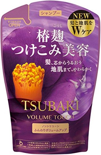 Shampoing Tsubaki Volume Touch 380ml pour un brushing parfait dès le matin