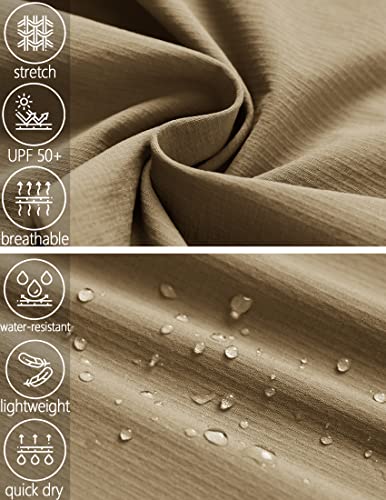 Image of Men's Hiking Pants Convertible Zip Off Lightweight Waterproof Quick Dry Outdoor Fishing Travel Safari Camping