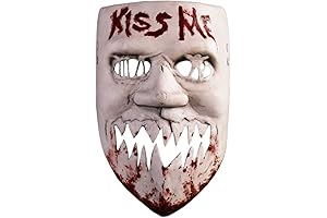The Purge Kiss Me Mask: A Hauntingly Playful Expression for that Unforgettable Night