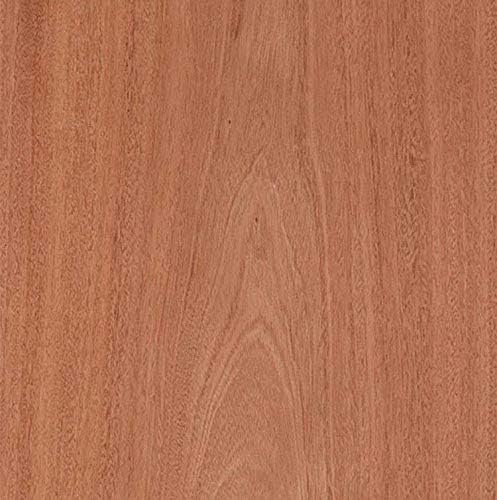Edge Supply Mahogany Wood Veneer Sheet Flat Cut, 24” x 48”, Non Glued, 10 mil Paper Back, “A” Grade Veneer Face – Easy to Apply Oak Veneer Sheet – Veneer Sheets for Restoration of Furniture