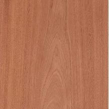 Edge Supply Mahogany Wood Veneer Sheet Flat Cut, 24 x 48, Non Glued, 10 mil Paper Back, A Grade Veneer Face Easy Application Mahogany Veneer Sheet Veneer Sheets for Restoration of Furniture