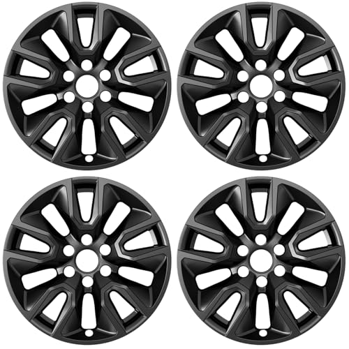 AutoBeeDen 4-Pack Wheel Skins Compatible with Chevrolet Silverado 1500 2019-2024, Chevy Tahoe 2021-2023, Chevy Suburban 2021-2024, 20 inch 20